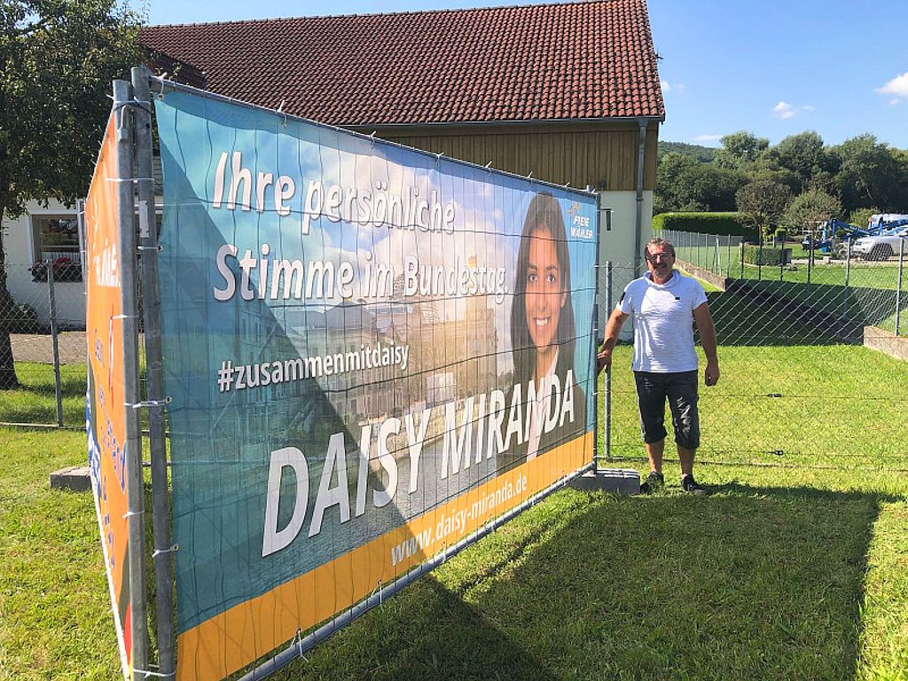 Wahlplakate für die BTW 2021