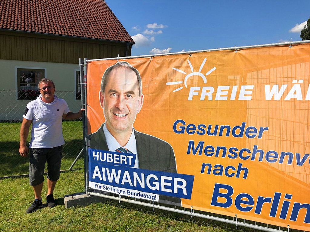 Wahlplakate für die BTW 2021